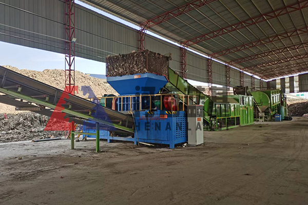 垃圾篩分設備生產(chǎn)線