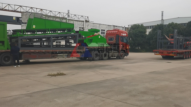垃圾分選處理設(shè)備發(fā)往湖南張家界，開啟新旅程