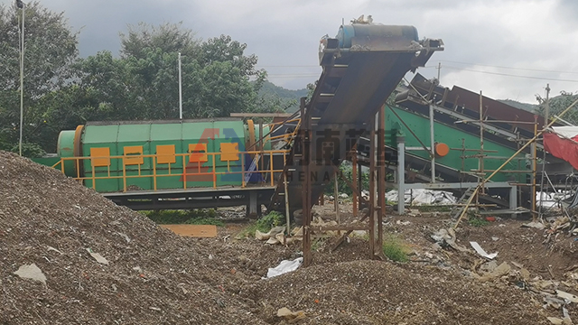 陳腐垃圾分選生產線配置及價格